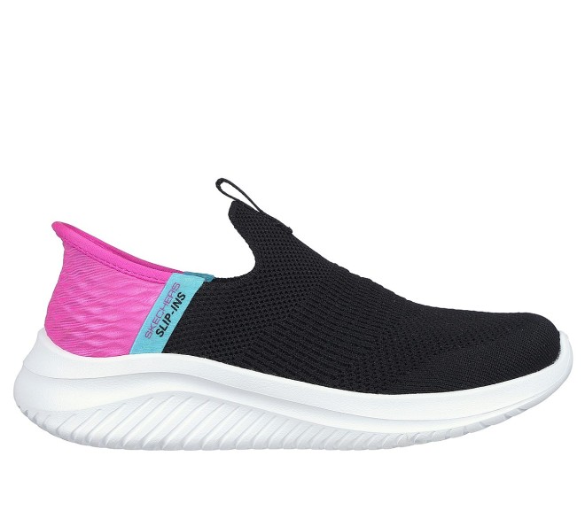 Skechers Kids Unisex Black-Multi Casual Sneakers (SKU: 186-303800-53-3)