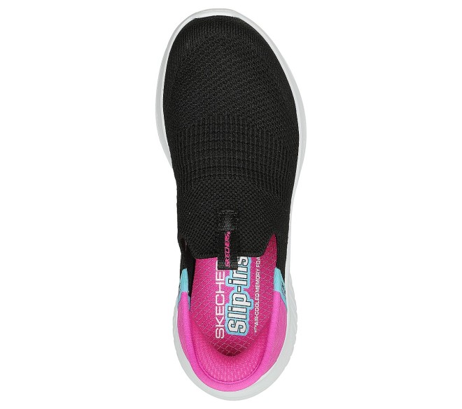 Skechers Kids Unisex Black-Multi Casual Sneakers (SKU: 186-303800-53-3)
