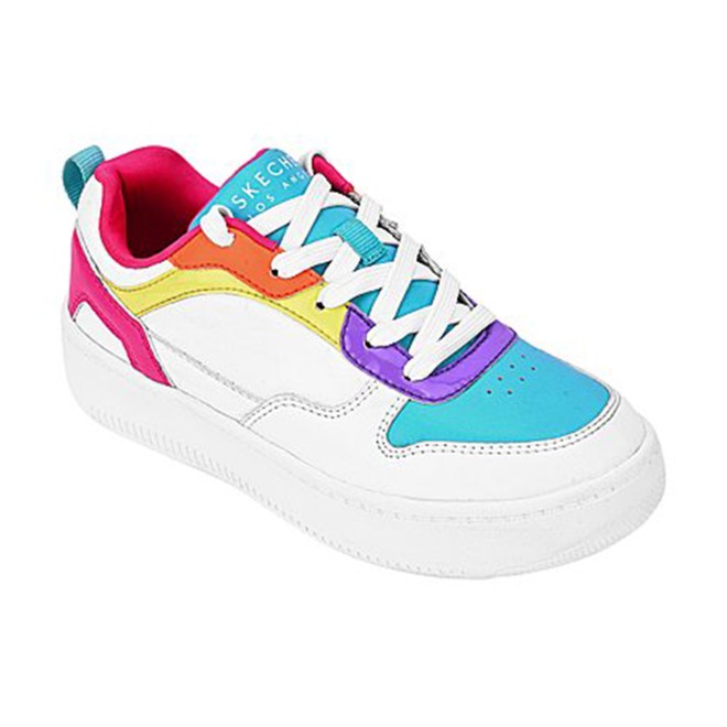 Skechers Girls White-multi Casual Sneakers (SKU: 186-319207-76-1)