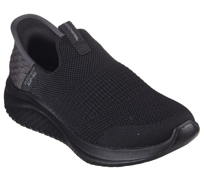Skechers Kids Unisex Black Sports Sneakers