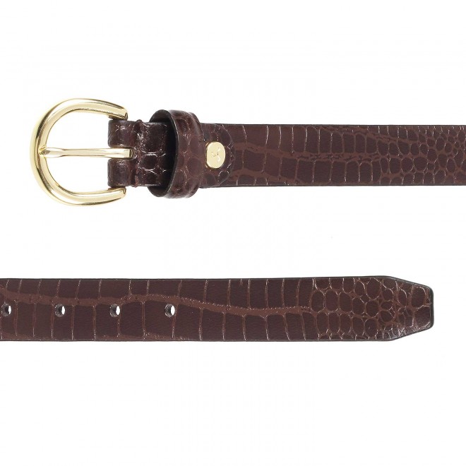 Mochi Women Brown Womens Belts Pin Buckle (SKU: 187-27-12-32)