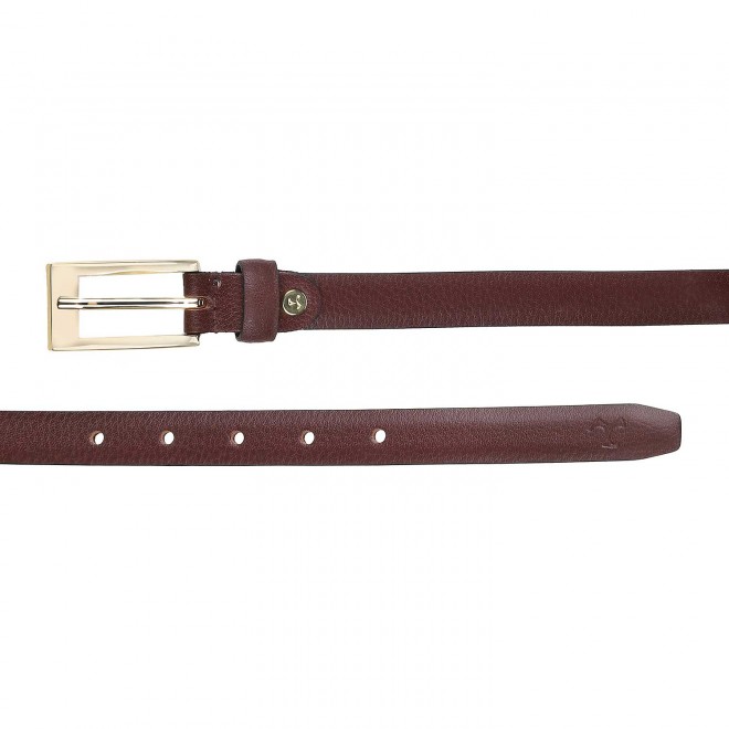 Mochi Women Brown Womens Belts Pin Buckle (SKU: 187-28-12-32)