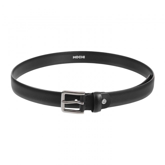 Mochi Women Black Womens Belts Pin Buckle