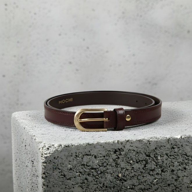Mochi Women Maroon Belts