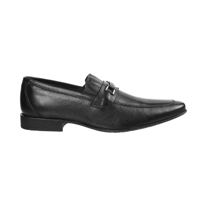 Mochi Men Black Formal Moccasin (SKU: 19-145-11-40)