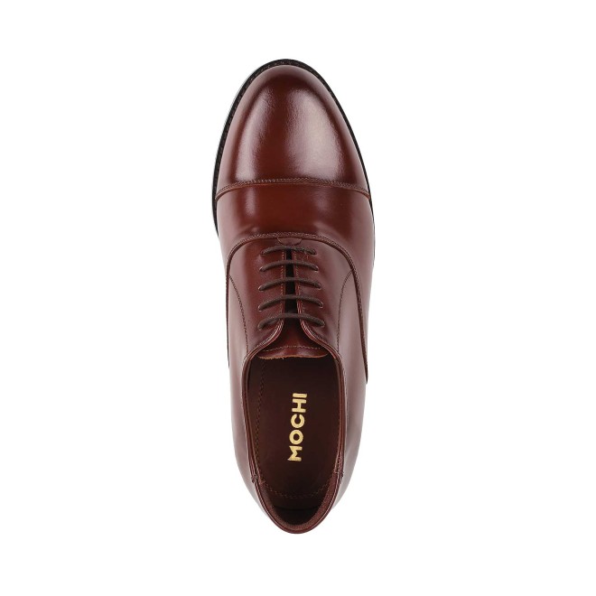 Mochi Men Tan Formal Oxford (SKU: 19-179-23-40)
