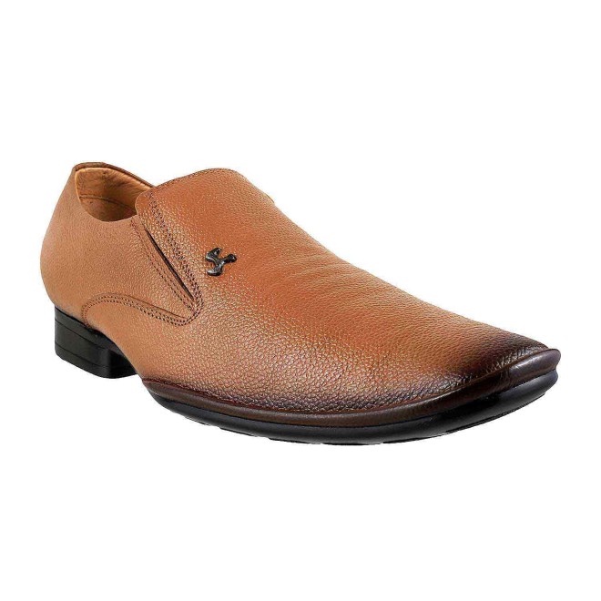 Mochi Men Tan Formal Moccasin