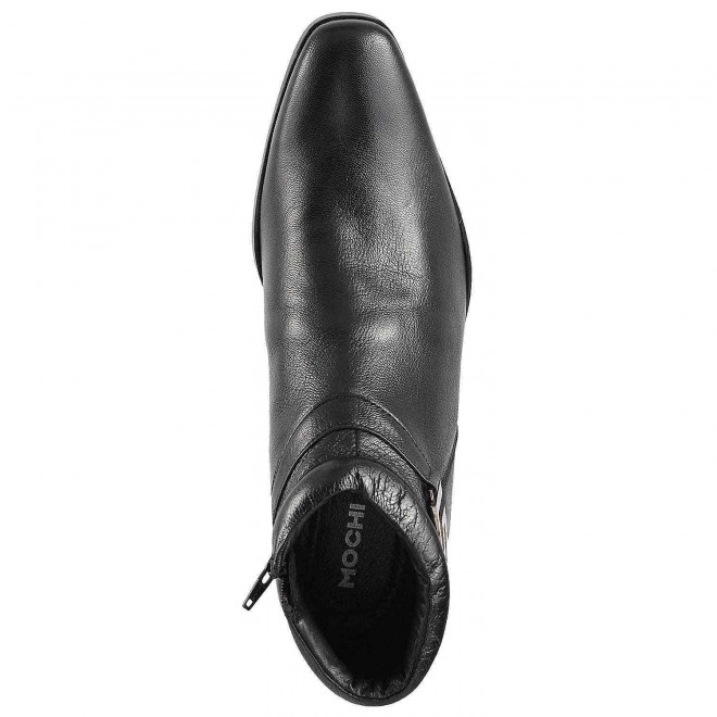 Mochi Men Black Formal Boots (SKU: 19-2396-11-40)