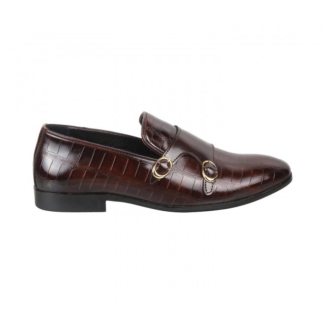 Mochi Men Brown Formal Monk (SKU: 19-243-12-40)