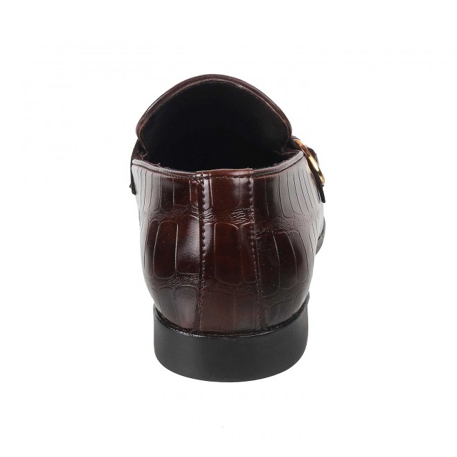 Mochi Men Brown Formal Monk (SKU: 19-243-12-40)