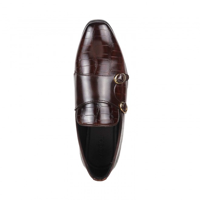 Mochi Men Brown Formal Monk (SKU: 19-243-12-40)