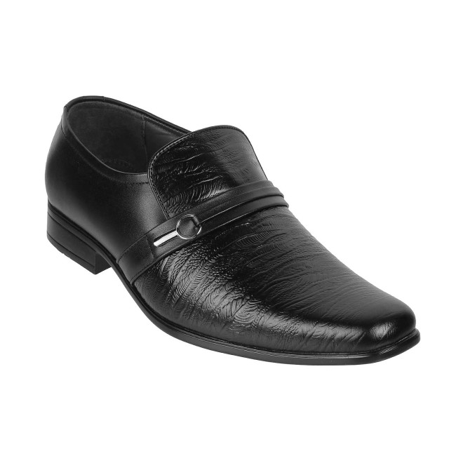 Mochi Men Black Formal Moccasin (SKU: 19-245-11-40)