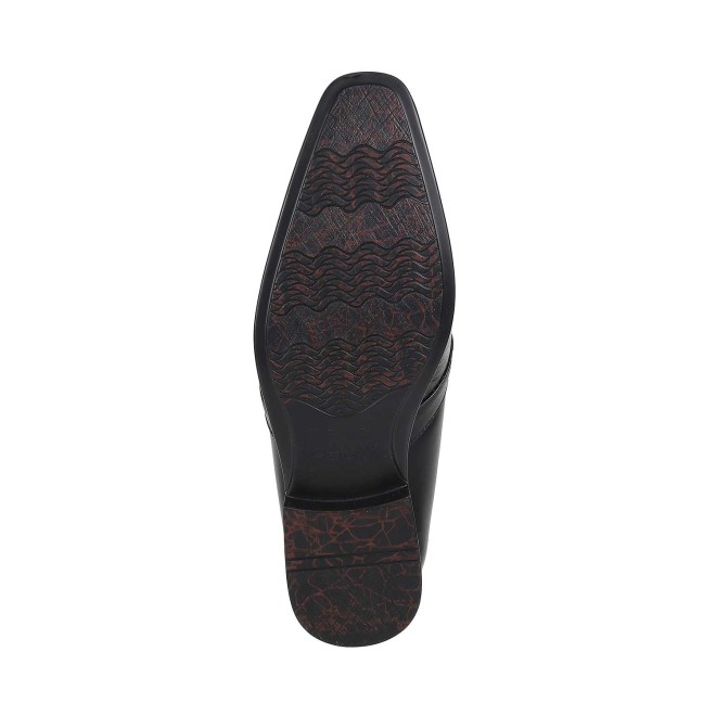 Mochi Men Black Formal Moccasin (SKU: 19-245-11-40)