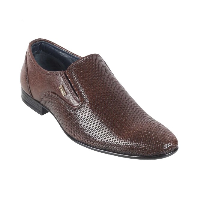 Mochi Men Brown Formal Moccasin (SKU: 19-273-12-40)