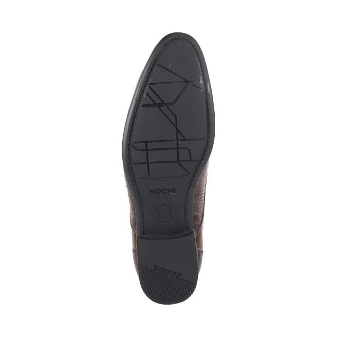 Mochi Men Brown Formal Moccasin (SKU: 19-273-12-40)