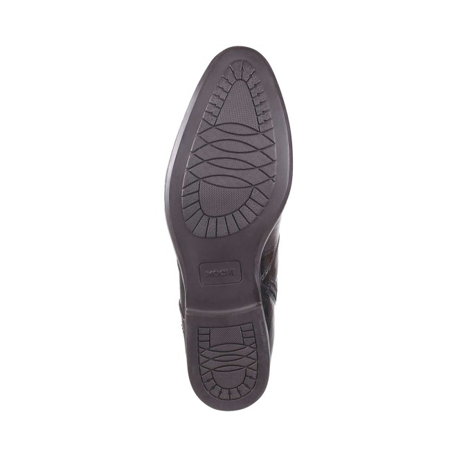 Mochi Men Brown Formal Boots (SKU: 19-347-12-42)