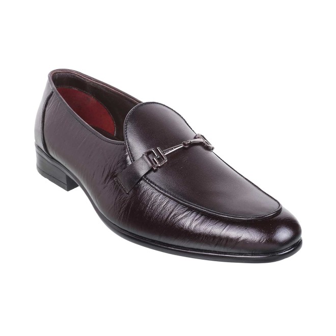 Mochi Men Brown Formal Moccasin (SKU: 19-362-12-41)