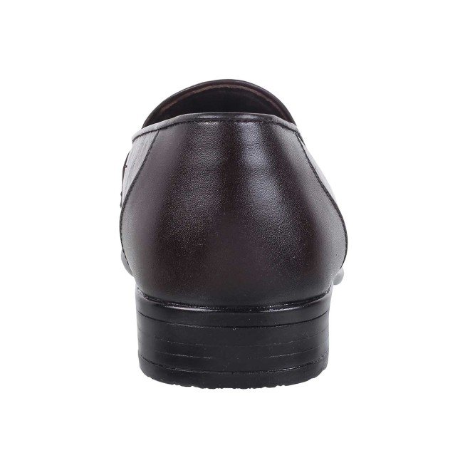 Mochi Men Brown Formal Moccasin (SKU: 19-362-12-41)