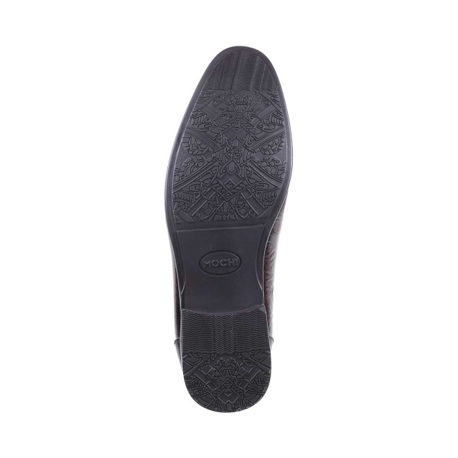 Mochi Men Brown Formal Moccasin (SKU: 19-362-12-41)