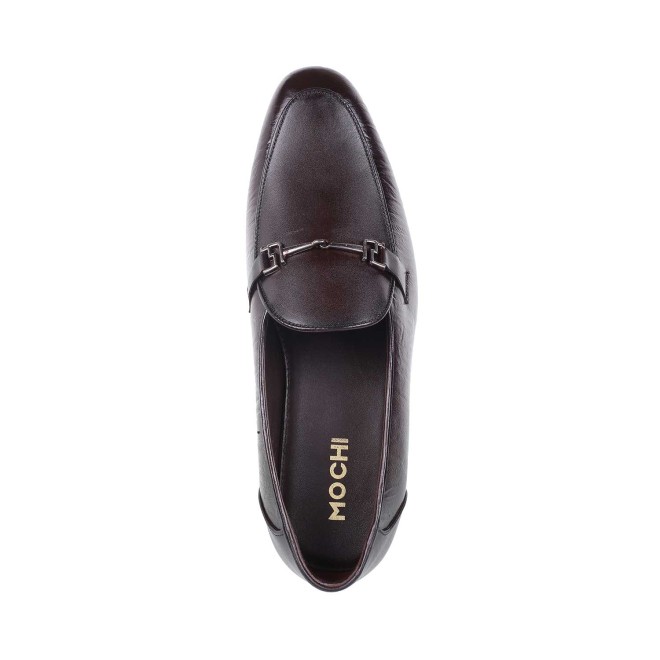 Mochi Men Brown Formal Moccasin (SKU: 19-362-12-41)