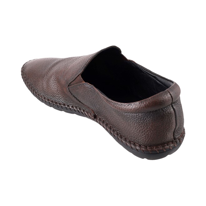 Mochi Men Brown Casual Moccasin (SKU: 19-3841L-12-46)