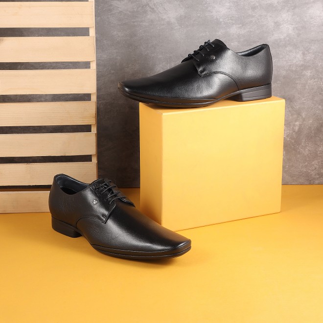 Mochi Men Black Formal Lace Up