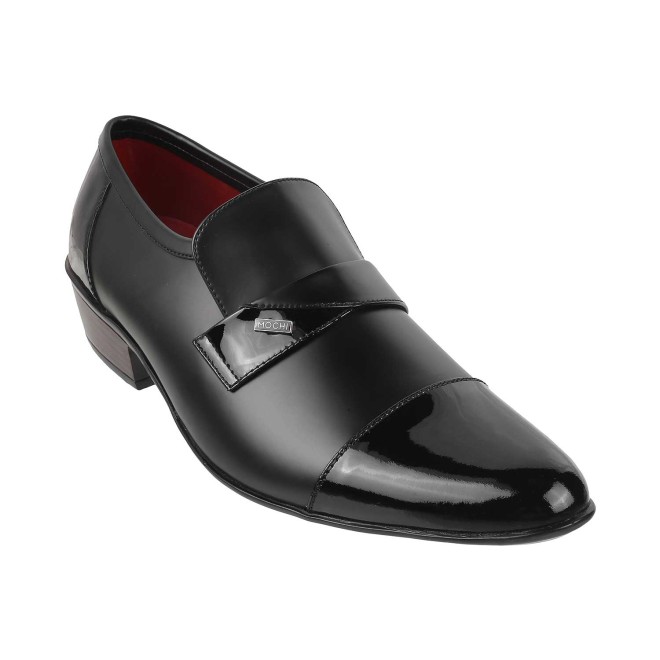 Mochi Men Black Formal Moccasin (SKU: 19-4-11-40)