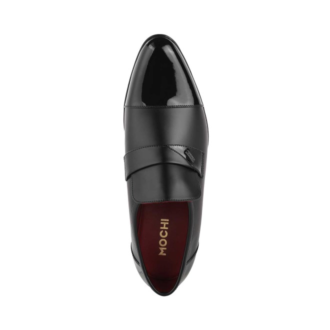 Mochi Men Black Formal Moccasin (SKU: 19-4-11-40)