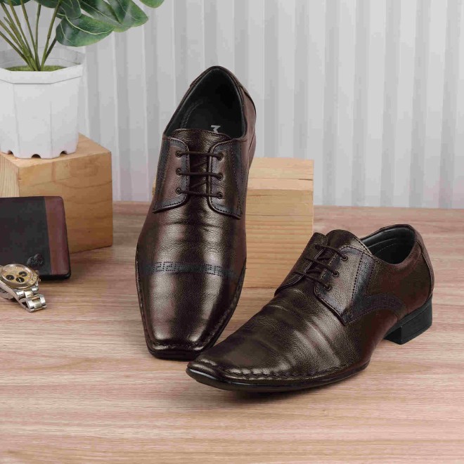 Mochi Men Brown Formal Lace-Up (SKU: 19-424-12-41)