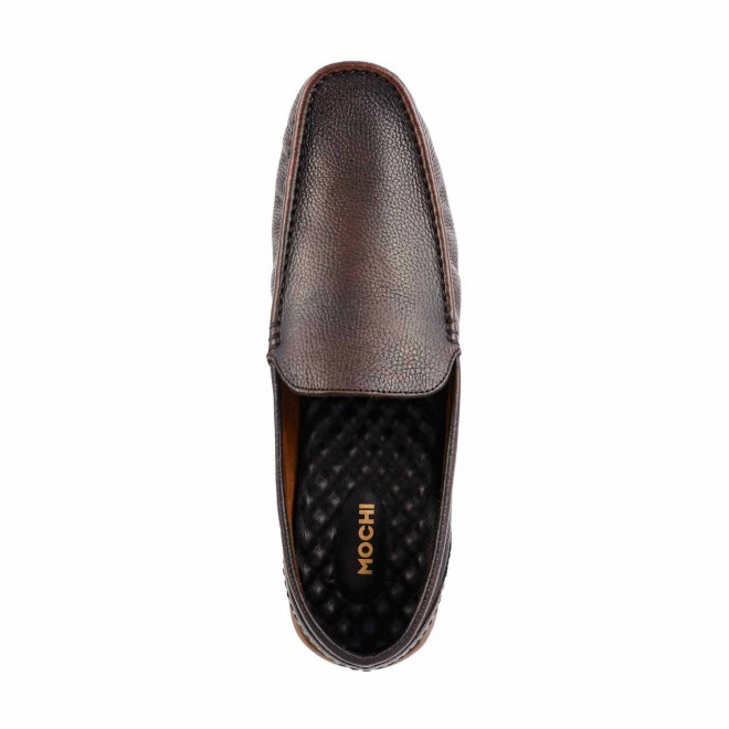 Mochi Men Brown Casual Loafers (SKU: 19-4290-12-40)