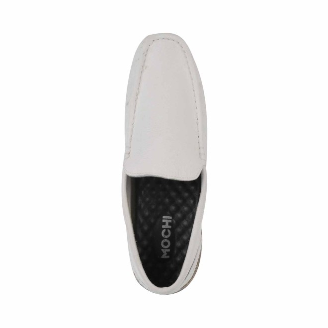 Mochi Men White Casual Loafers (SKU: 19-4290-16-41)