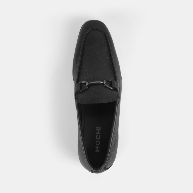 Mochi Men Black Formal Moccasin (SKU: 19-434-11-41)