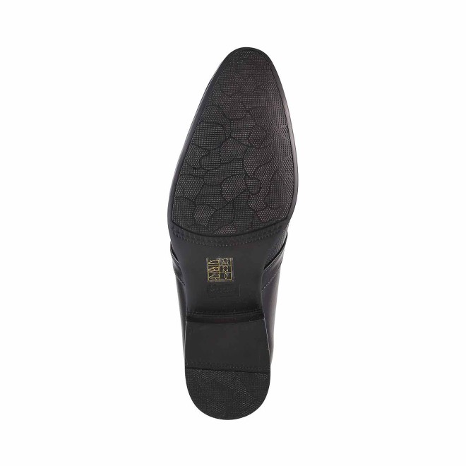 Mochi Men Maroon Formal Moccasin (SKU: 19-4428-44-40)
