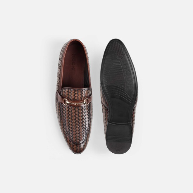 Mochi Men Tan Formal Moccasin (SKU: 19-486-23-40)