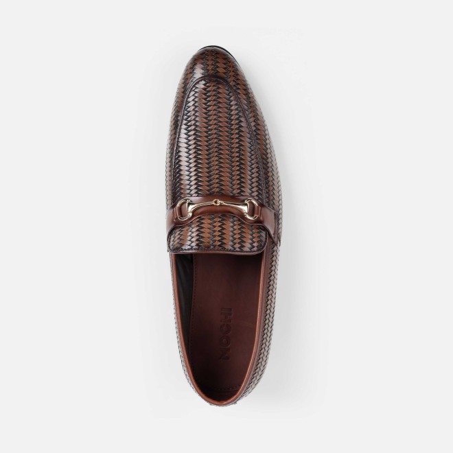 Mochi Men Tan Formal Moccasin (SKU: 19-486-23-40)
