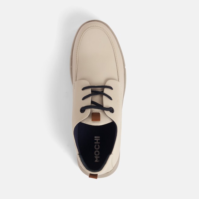 Mochi Men Beige Formal Lace Up (SKU: 19-489-20-40)