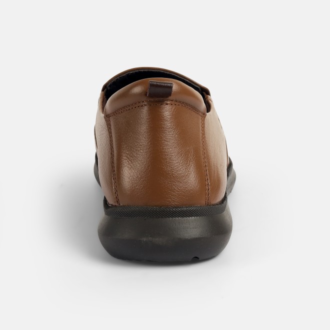 Mochi Men Tan Formal Moccasin (SKU: 19-490-23-40)