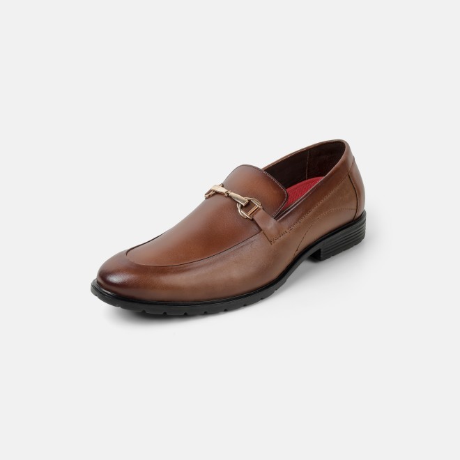 Mochi Men Tan Formal Moccasin (SKU: 19-493-23-40)