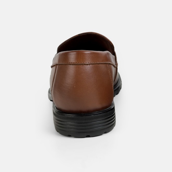 Mochi Men Tan Formal Moccasin (SKU: 19-493-23-40)