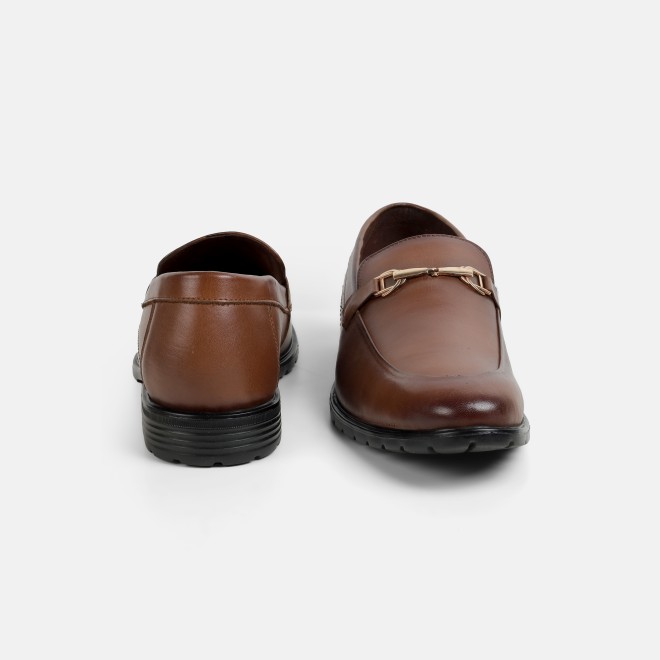 Mochi Men Tan Formal Moccasin (SKU: 19-493-23-40)