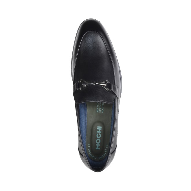 Mochi Men Black Formal Moccasin (SKU: 19-493-11-41)