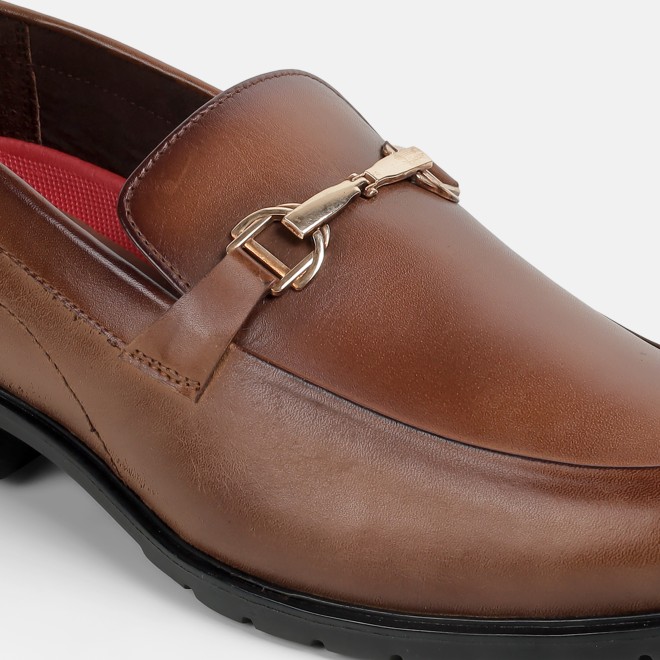Mochi Men Tan Formal Moccasin (SKU: 19-493-23-40)