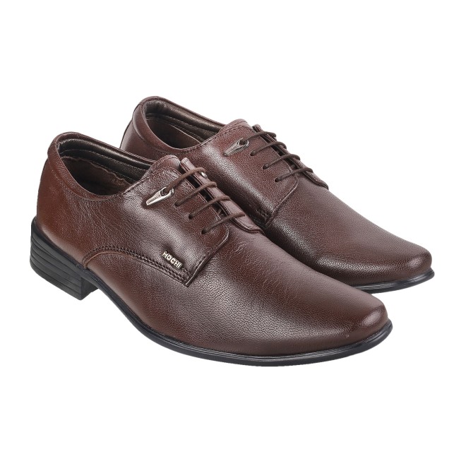 Mochi Men Brown Formal Lace Up