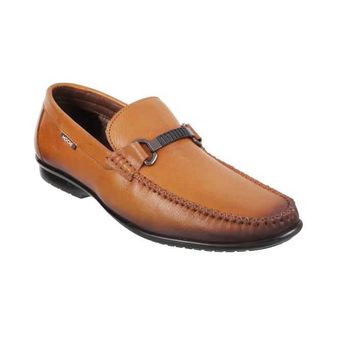 Mochi Men Tan Casual Loafers (SKU: 19-5486-23-40)