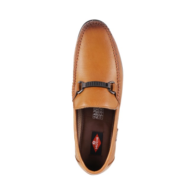 Mochi Men Tan Casual Loafers (SKU: 19-5486-23-40)