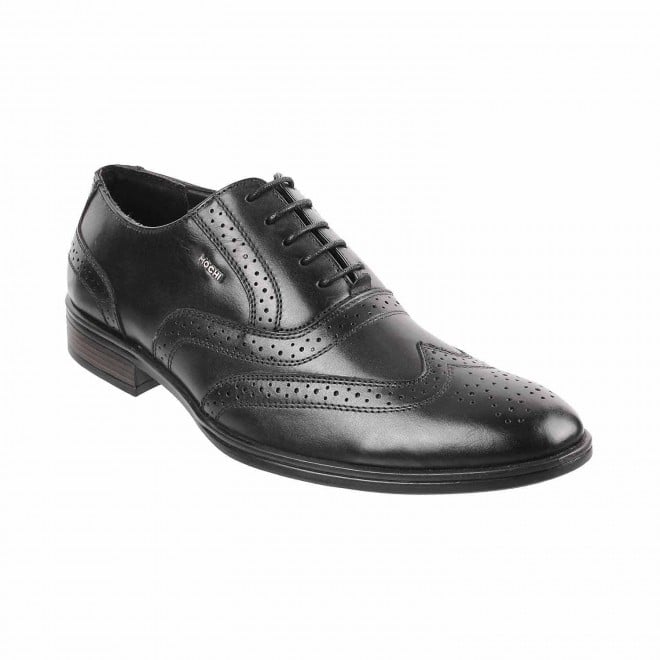 Mochi Men Black Formal Brogue (SKU: 19-5487-11-40)