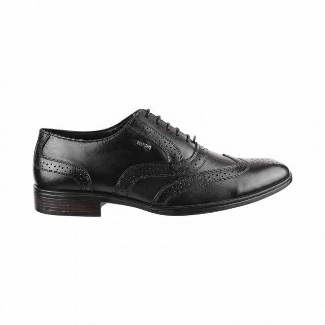 Mochi Men Black Formal Brogue (SKU: 19-5487-11-40)