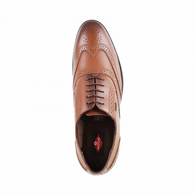 Mochi Men Tan Formal Brogue (SKU: 19-5487-23-40)