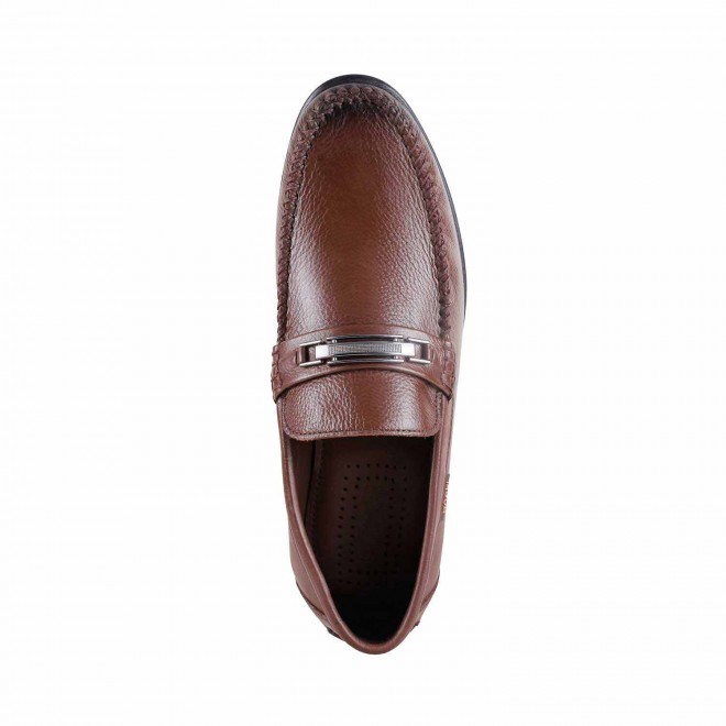 Mochi Men Brown Formal Loafers (SKU: 19-5674-12-40)