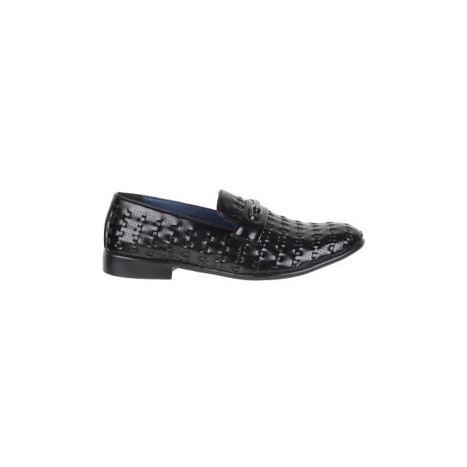 Mochi Men Black Party Moccasin (SKU: 19-581-11-42)